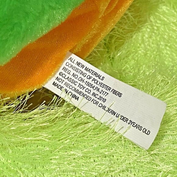 Classic Toy Co Green Turtle Plush 26" Novelty Funny Humor Silly Stuffed Animal - Picture 6 of 6